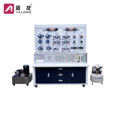 China PLC controlled hydraulic and pneumatic educational training equipment (double-sides) YL-381B for sale