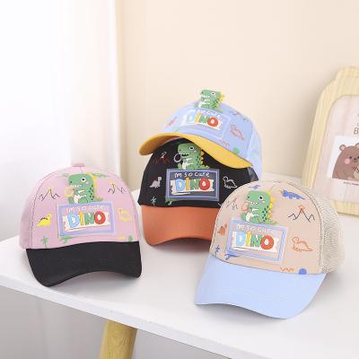 China Wholesale Kids Style Trucker Hat Sports Kids Mesh Hat With Custom Logo Sun Cartoon Baseball Hats European And American Snapback Hat Cover Cotton Summer for sale