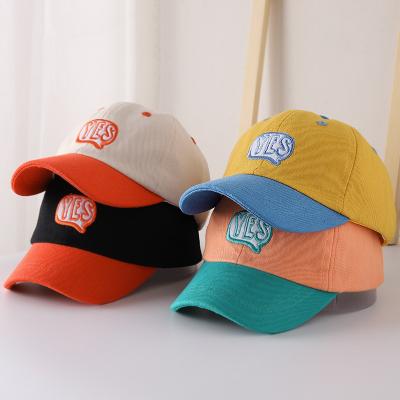 China European and American Style Children's Hat Sports Cover Custom Logo Snapback Baseball Cap Trucker Hat Wholesale Manufacturer Children Hat for sale