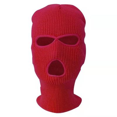 China MEN'S OEM Wholesale Hat Acrylic Winter Balaclava Knitted Wool Filter Unisex Mount Recycling Spandex One Hole Ski Goggle Hat for sale