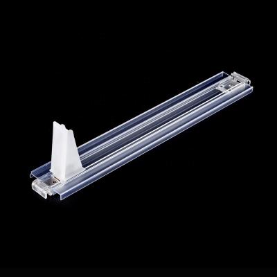 China New free sample high quality custom design plastic transparent height shelf lifter for sale