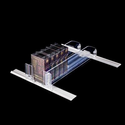 China Morden Free Sample Good Quality Plastic Supermarket Shelf Lifter System for sale