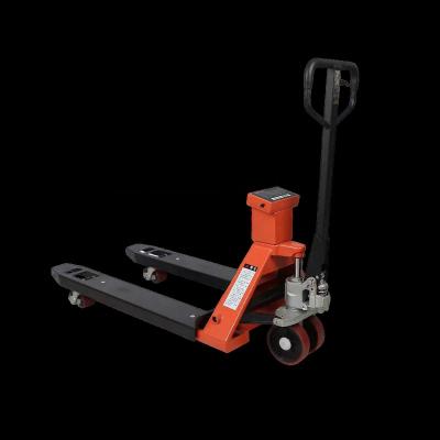 China Beiheng 1/2t Carbon Steel Forklift Scale Weight Scale Hand Pallet Truck for sale