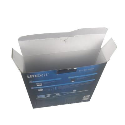 China Electronic Recyclable Customized Electronics And Instrument Enclosures Paper Packaging Box For DVD for sale