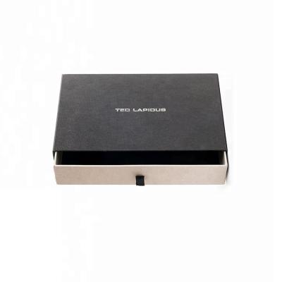 China Custom High Quality Recycled Logo Drawer Cardboard Paper Packaging Materials Gift Box Paper Drawer Box for sale