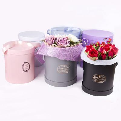 China Custom Flower Drum Recycled Packaging Materials Size Paperboards for sale