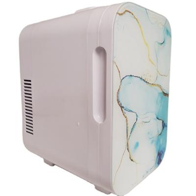 China Economical 8L Beauty THERMOELECTRIC Fridge Custom Design Car Refrigerators Fridge Beauty Mini Fridge for sale