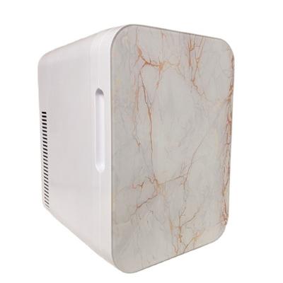 China 10L Mini Cosmetics Refrigerator Cooling Heating Portable THERMOELECTRIC Freezer for Makeup Mini Fridge for sale