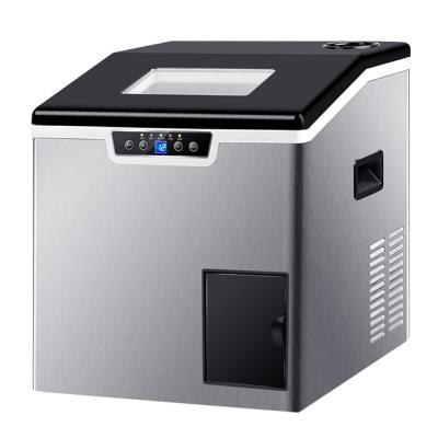 China Outdoor Countertop Ice Maker Machine With 15-20kgs/Day 32 Crushed Ice In 10-15 Minutes Automatic/Manual Water Refilling 1.8L Water Tank for sale