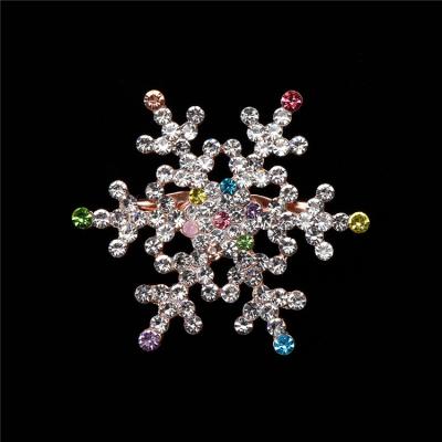 China Wholesales Popular Custom Fashion Diamond Five Star Brooch High Grade Pin Brooch Romantic Channel Brooch Full for sale