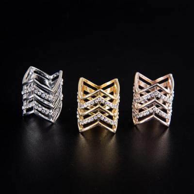 China 2022 Romantic Nice Gift Alloy Jewelry Fashion Ring With Rhinestone For Women for sale