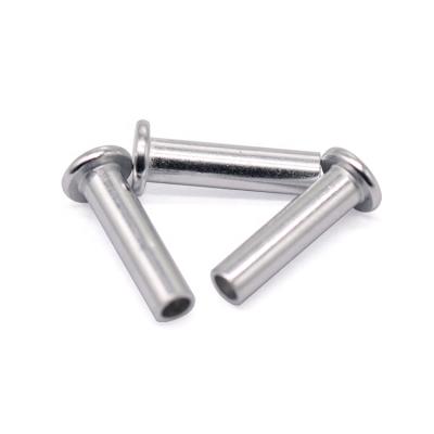 China Industry Manufacturer Customized GB Semi Tubular Flat Head Aluminum Rivets for sale