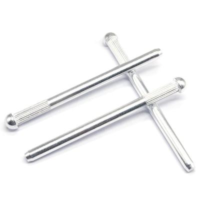 China 2021 Industry Supply Luggage Handle Rivet Fasteners Aluminum Solid Straight Knurled Rivets for sale