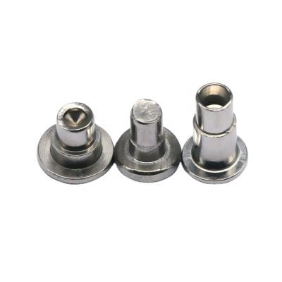 China 2021 Industry Custom Stainless Steel Step Rivets Semi Tubular Step Rivets for sale