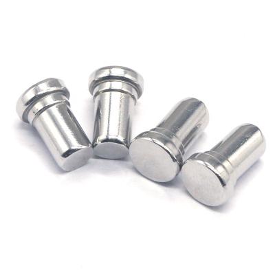 China Industry Made In China Solid Stainless Steel Flat Head Step Rivet for sale