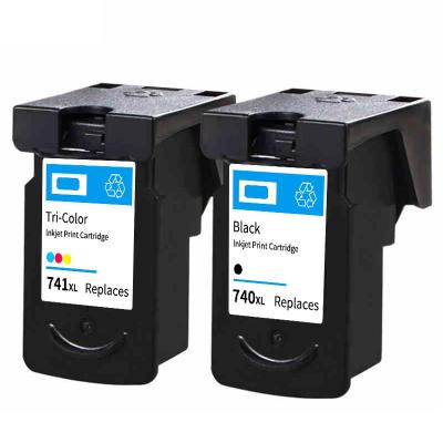 China Re-manufactured Colorpro 740 741 Re-manufactured ink cartridge compatible for Pixma MG2170/2270/3170/3270/3570/4170/4270 with PG-740XL CL-741XL for sale