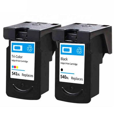 China Hot sales Re-manufactured grade remanufactured ink cartridges 540xl 541xl PG540XL CL541XL for 3155/3200/3250/3350 printers for sale