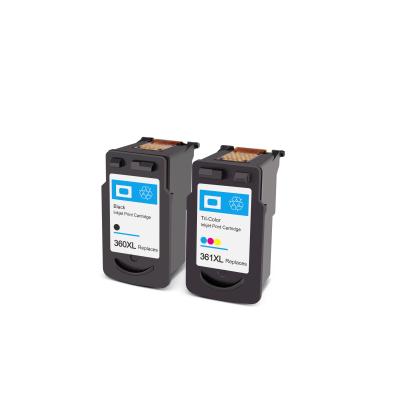 China Wholesale Re-manufactured PG360 CL361 Inkjet Cartridge For Can PIXUS TS5330 360 Printers 361 Remanufactured Ink Cartridge for sale