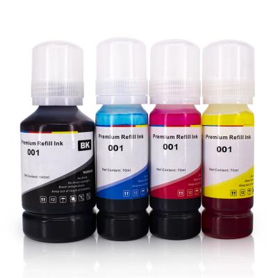 China Dye ink for 001 ink 001/002/101/102/105/106/T03Y 105 106 dye ink refills for EcoTank L4150/L4160/L6160/L6170/L6190 printers 001 for 001 for sale