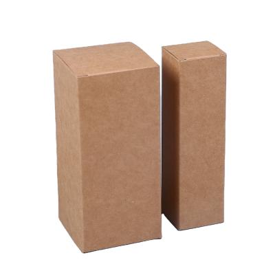 China Handmade Brown Kraft Paper Material Custom Paper Box For Foods Packing for sale