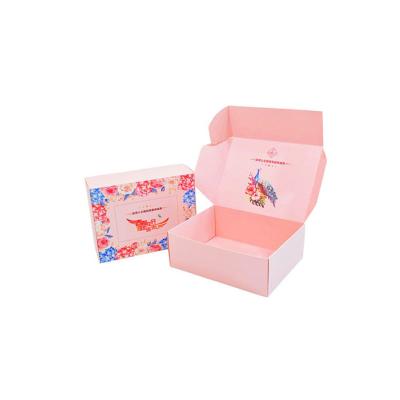 China Recycled Materials Wholesale Mobile Folding Cardboard Boxes Corrugated Mailing Paper Box for sale