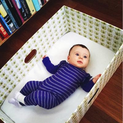 China High Quality Materials Hot Sale Recycled Cute Baby Sleep Box for sale