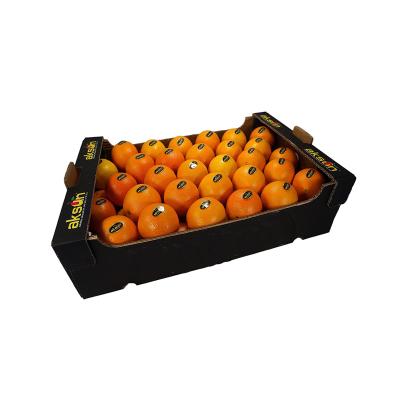 China Recycled materials wholesale vegetable tomato box fruit corrugated box packaging box for sale