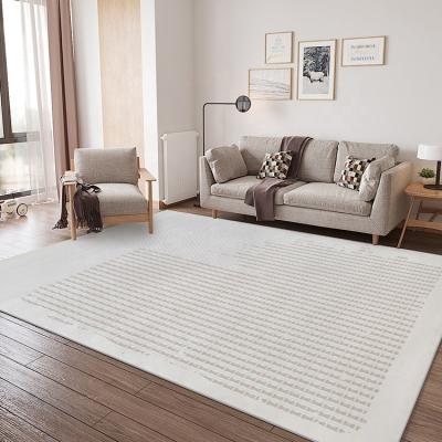 China Alfombra 3D Para Dormitorio Modern Absorbent Floor Polyester Washable Floor Mat Nordic Large Small Carpet for sale