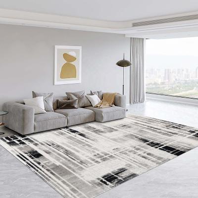 China Wholesale Household Modern Small Rug Washable And Carpet Large Gray Of Les Tapis De Salon Machine Washable Luxury Blankets Living Room for sale