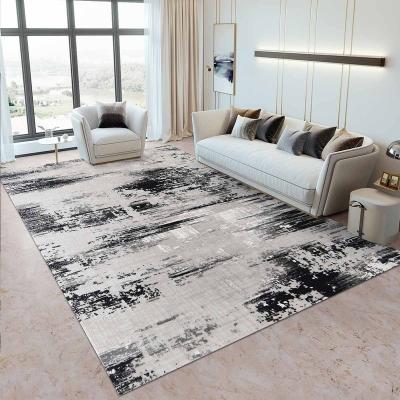 China Luxury Carpet And Designer Blanket Living Room Washable Simple Black Tapis De Chambre Custom Carpet Roll Blankets for sale