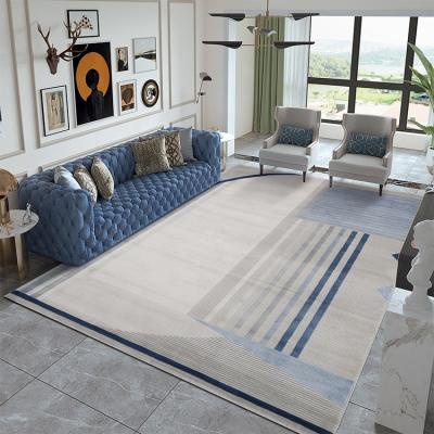 China Modern Washable Floor Home Carpet Covers Tapis De Salon Custom Living Room for sale