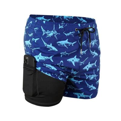 China Breathable Custom Wholesale Recycled Polyester 3d Printing Graphic Breathable Soft Men Swim Street Wear Board Shorts for sale