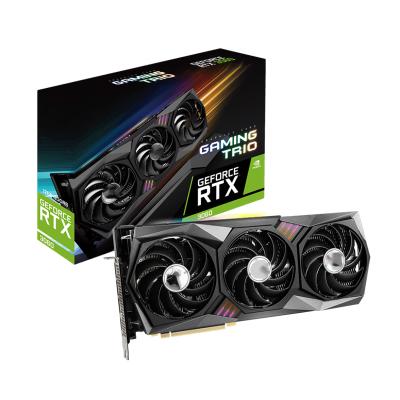 China Hot Selling GeForce nvidia RTX 3060 rtx3070 rtx3080 rtx3090 GAME TRIO 12G OC Gaming Desktop Graphics Card for sale