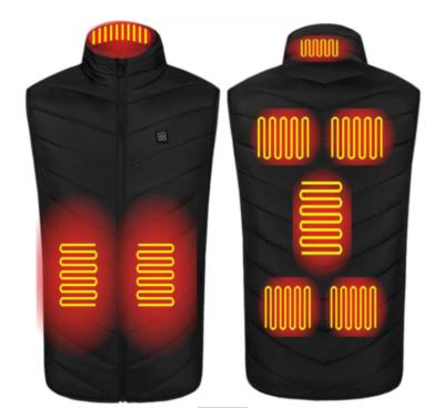 China New Heating Anti-wrinkle Function USB Battery Powered Electric Equips Vest For Unisex Winter Season Cold Hunting for sale