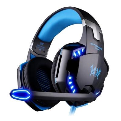 China 2021 New Style In-Ear Gaming Headset Computer Headset High Cost Performance Gaming Led Headset for sale