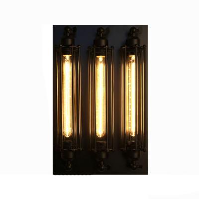 China Eco-friendly Wall Sconces Light Fixtures Metal Sconces Wall Lighting With Shade Farmhouse Clear Glass Wall Lamp for sale