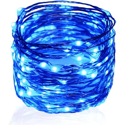 China Residential Led Strip Light 10m Operated Garland Indoor Home Christmas Christmas LED String Decoration for sale