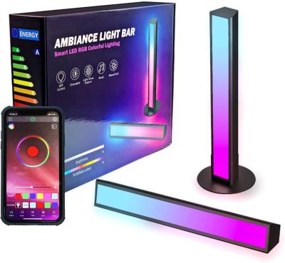 China Modern Smart RGB LED Light Bars Atmosphere Backlight Bars With Multiple Stage Music Modes For PC Game TV Decoration Lamp for sale