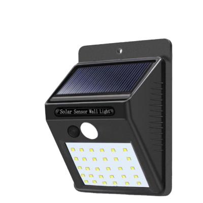 China Garden LED Light PIR Motion Sensor Solar Powered Sunlight Outdoor Solar Street Light for Garden Decoration Wall Light for sale