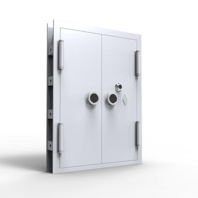 China Bank High Security Safe Double Door Lock Mechanical Vault Door For Bank Vault Safe Deposit Safe For Sale for sale