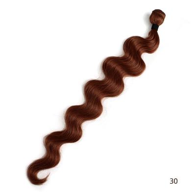 China Natural Wave 30 Inch Body Wave Faux Curly Curly Hair Wigs Synthetic Hair Extension Heat Resistant for sale