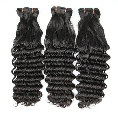 China Can Wholesale Hair Clip In Extensions Raw Brazilian Raw Hair Extension Double Bundle Curly Hair Iron On Hair Clip In Extensions for sale