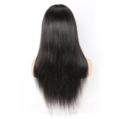 China Hot Selling OEM Bundle 28inch Virgin Fontal Straight Wigs Silky Straight Wave Natural Brazilian Human Hair Wigs for sale