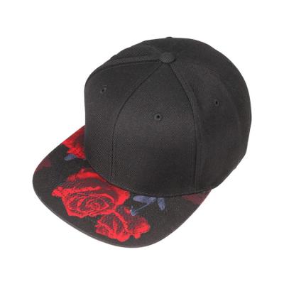 China Fashion COMMON Affordable Custom Style Bill Low Profile Acrylic Snapback Flat Hat With Your Own Logo for sale