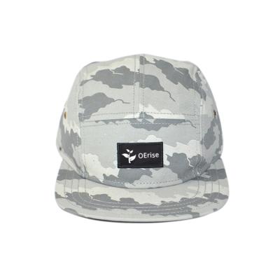 China COMMON Hot Sale Camouflage 5 Panel Hat Cap Outdoor Cheap Wholesale for sale