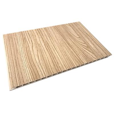 China EUROPEAN Quick Installation Bamboo Fiber Stone Plastic Wallboard Ecological Waterproof Moisture-Proof Wood Wall Panel for Walls for sale