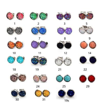 China Fashionable Hot Sale Stainless Steel Jewelry Ladies Stud Earrings Gypsophila Earrings For Women Girls ZZCP002 for sale