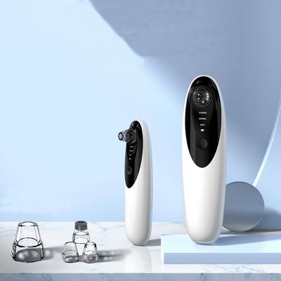 China 2022 New Acne Treatment Blackhead Remover Vacuum Camera Blackhead Remover Deep Cleansing Vacuum Electronic Visual Suction Machine for sale