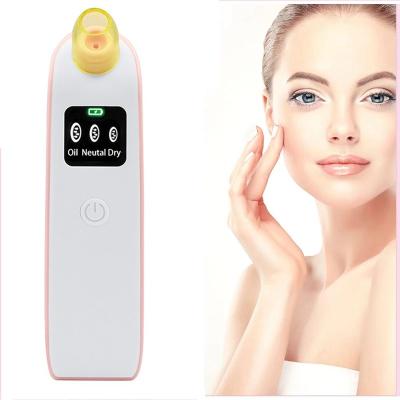 China Professional Black Head Removal Skin Deep Cleansing Electronic Blackhead Remover Button Comedone Extractor Portable Home Use Tool for sale