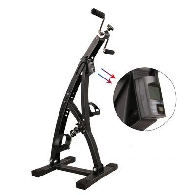 China Versatile for leg and arm exercises with non-slip feet & Mini Exercise Bike Under Desk Foot Pedal Health Care Leg Pedal Test Program Manual Bike Personal Arm Cycle Peddler for sale